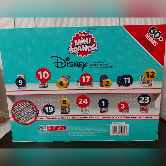 NEW Disney Mini Brands Advent Calendar Playset - 24 Days of Fun - Picture 5 of 8